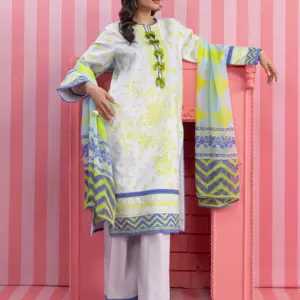 Bonanza Satrangi | LIA | Ice Tea | 3 Piece Lawn | WUS25P3191