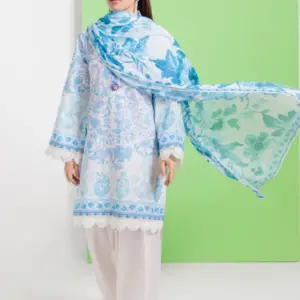 Bonanza Satrangi | LIA | Floral Mesh | 3 Piece Lawn | WUS25P3359